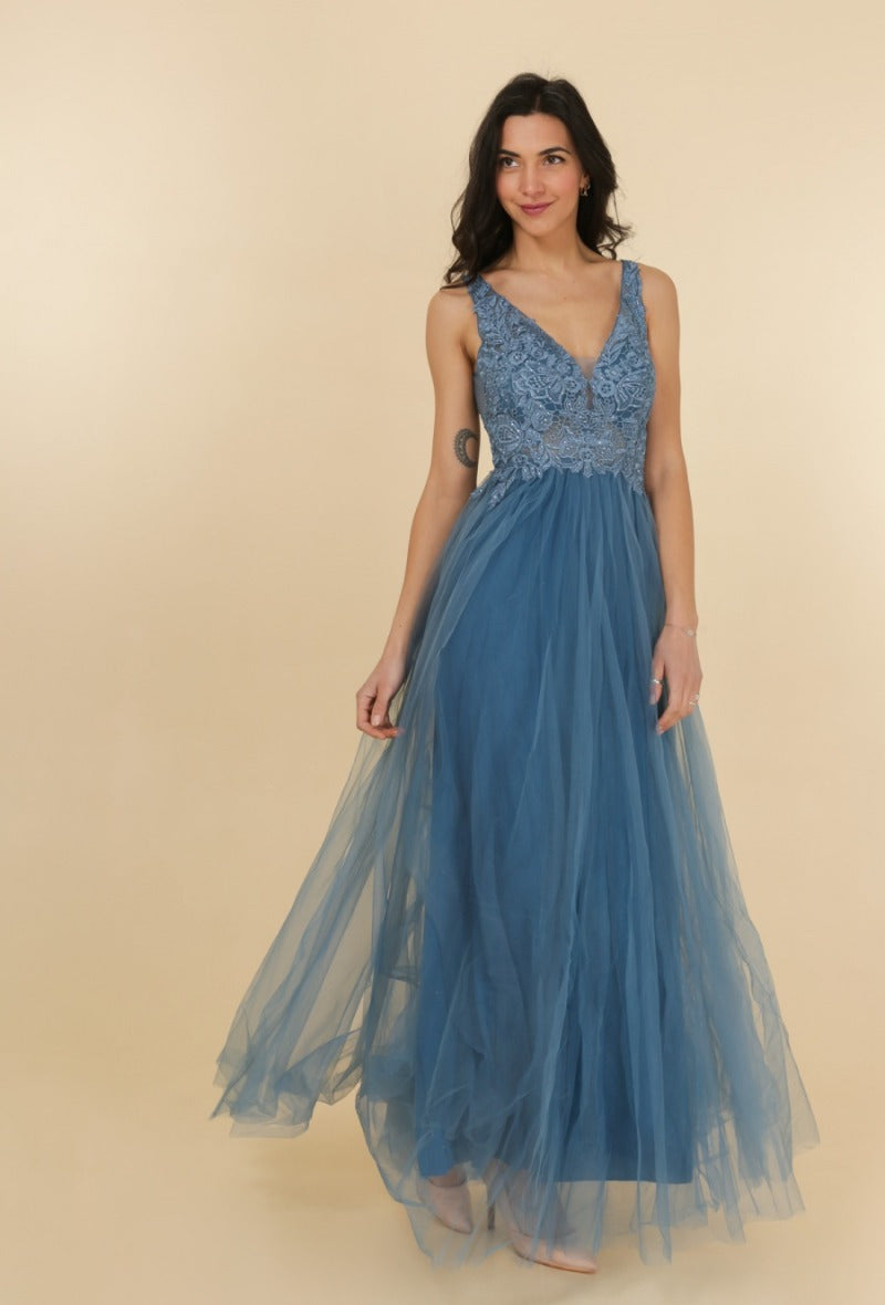 Lace and Tulle Bridesmaids dress Aphrodite Malta