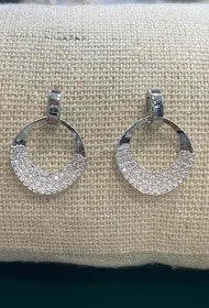 Rhodium plated Earrings