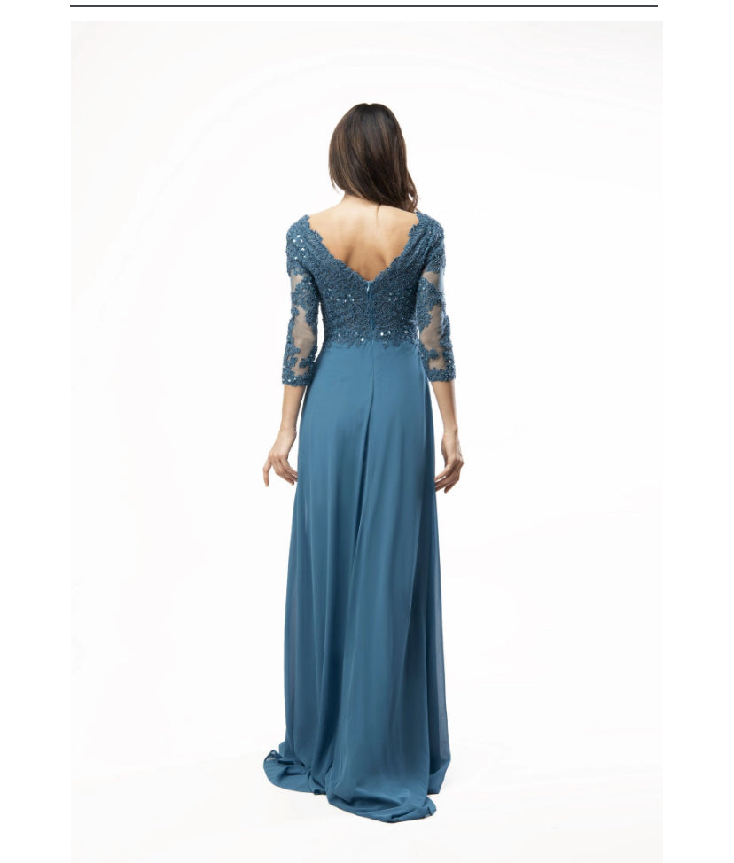 Carla Long evening dress