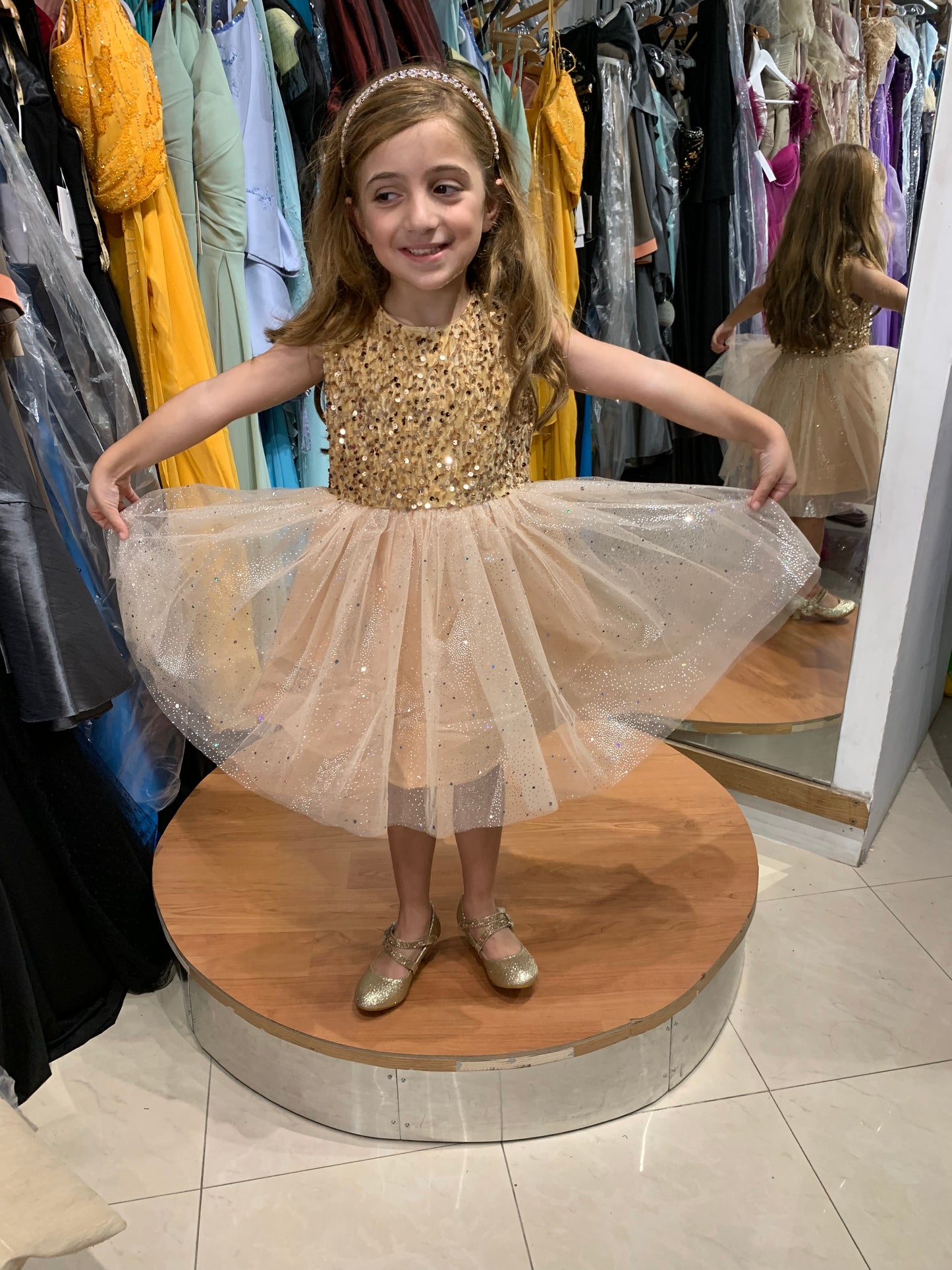 Girls party dress