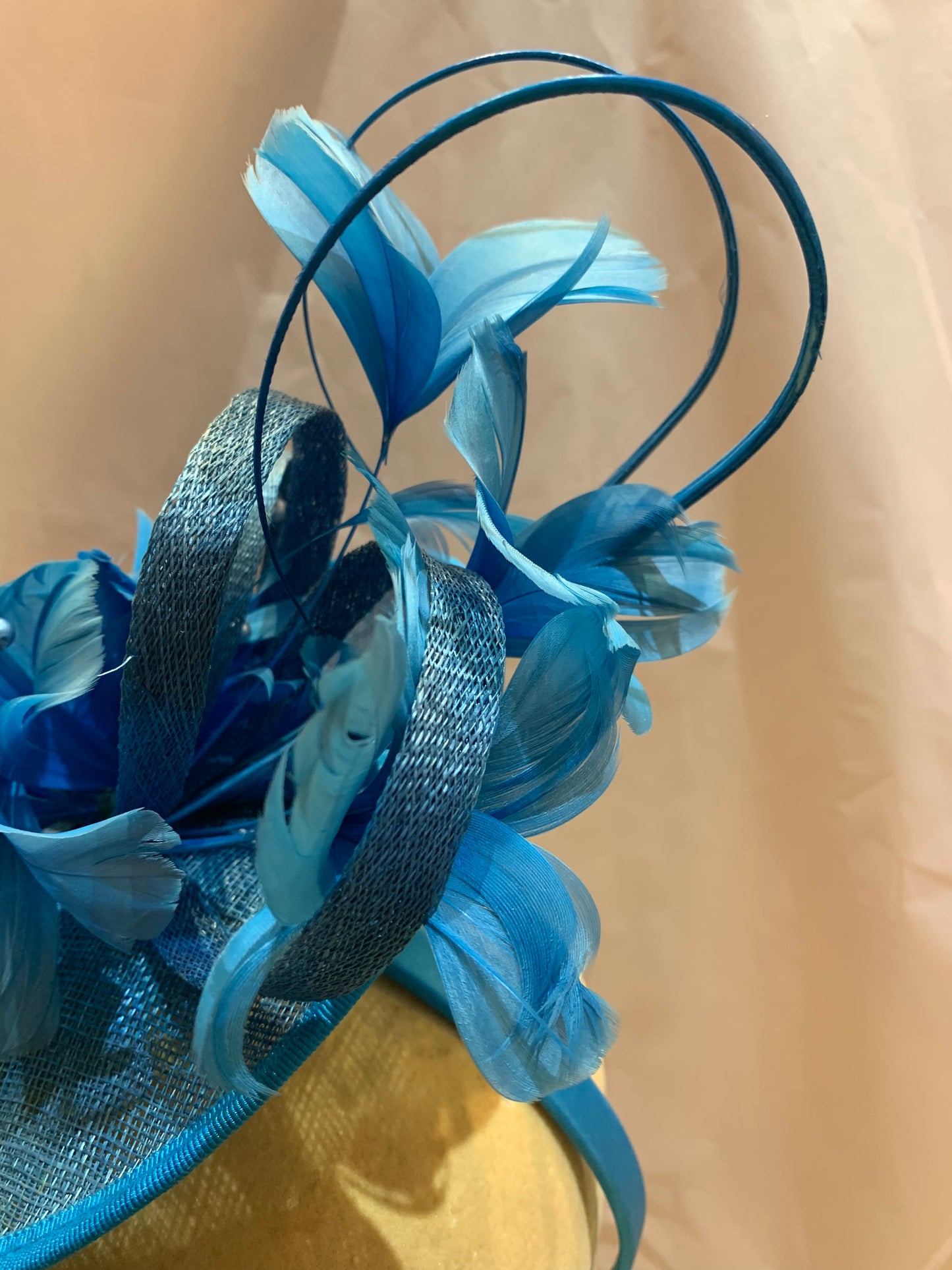 Turquoise Fascinator