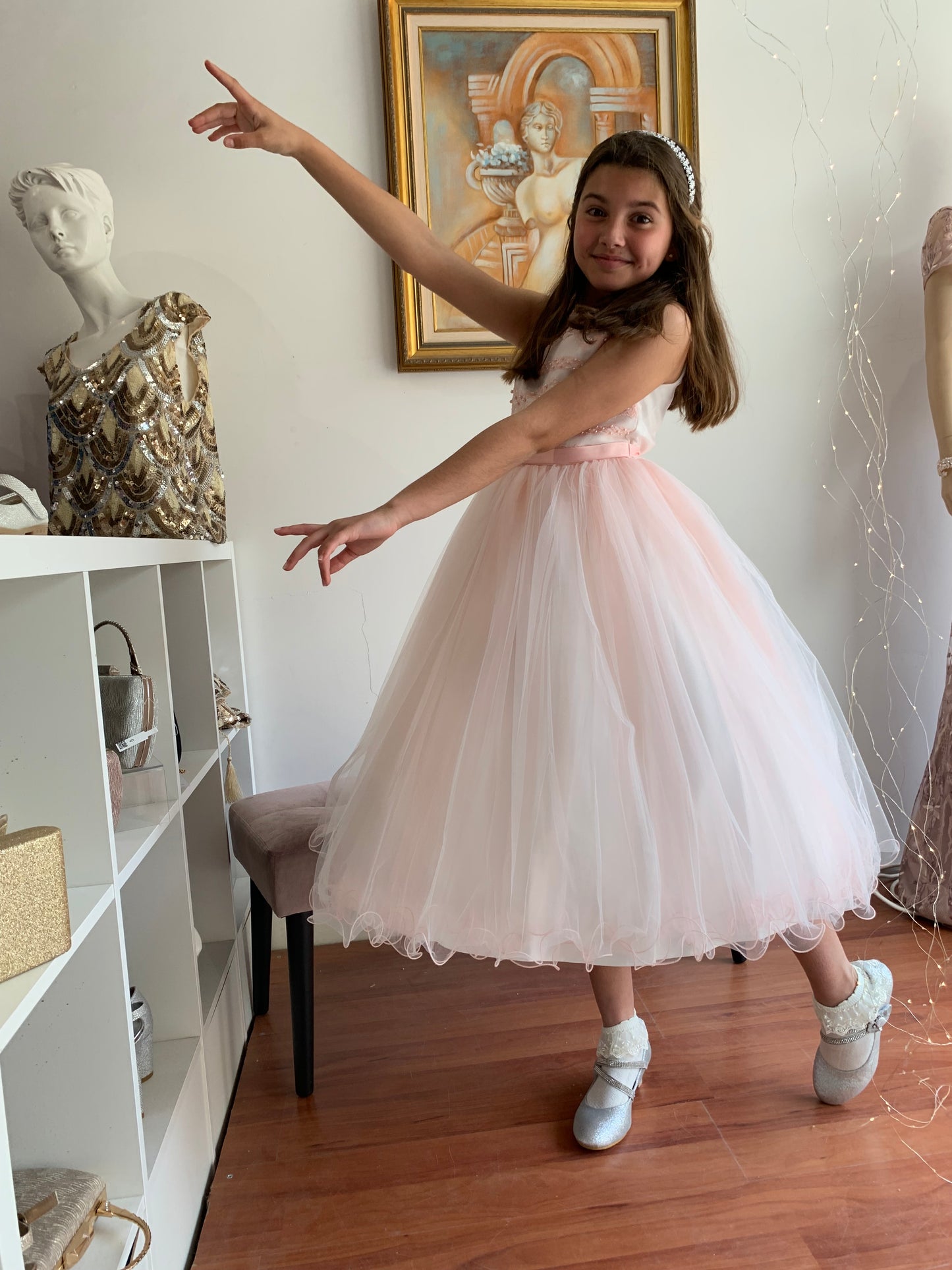 Laura flower girl dress