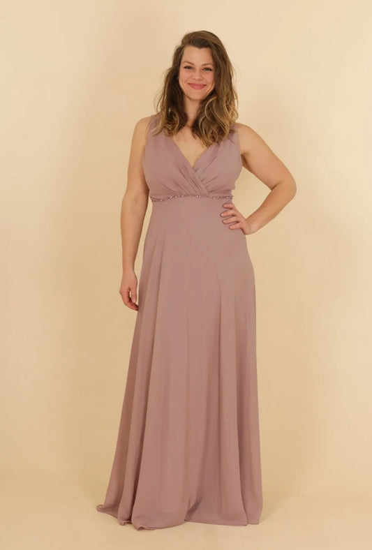 Big Size Empire Cut Bridesmaid dress