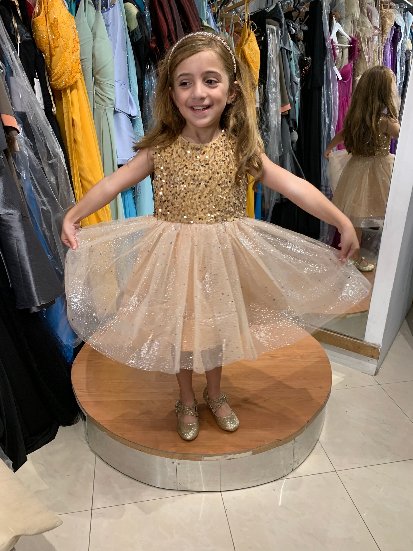 Girls party dress