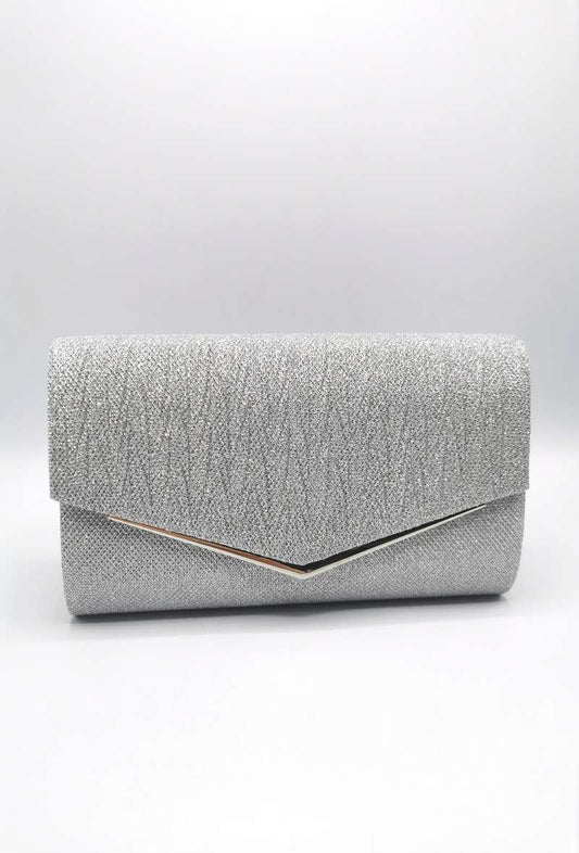 Clutch Bag with Glitter