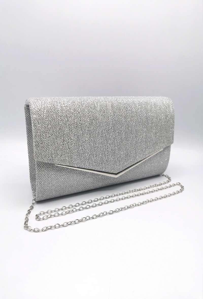 Clutch Bag with Glitter