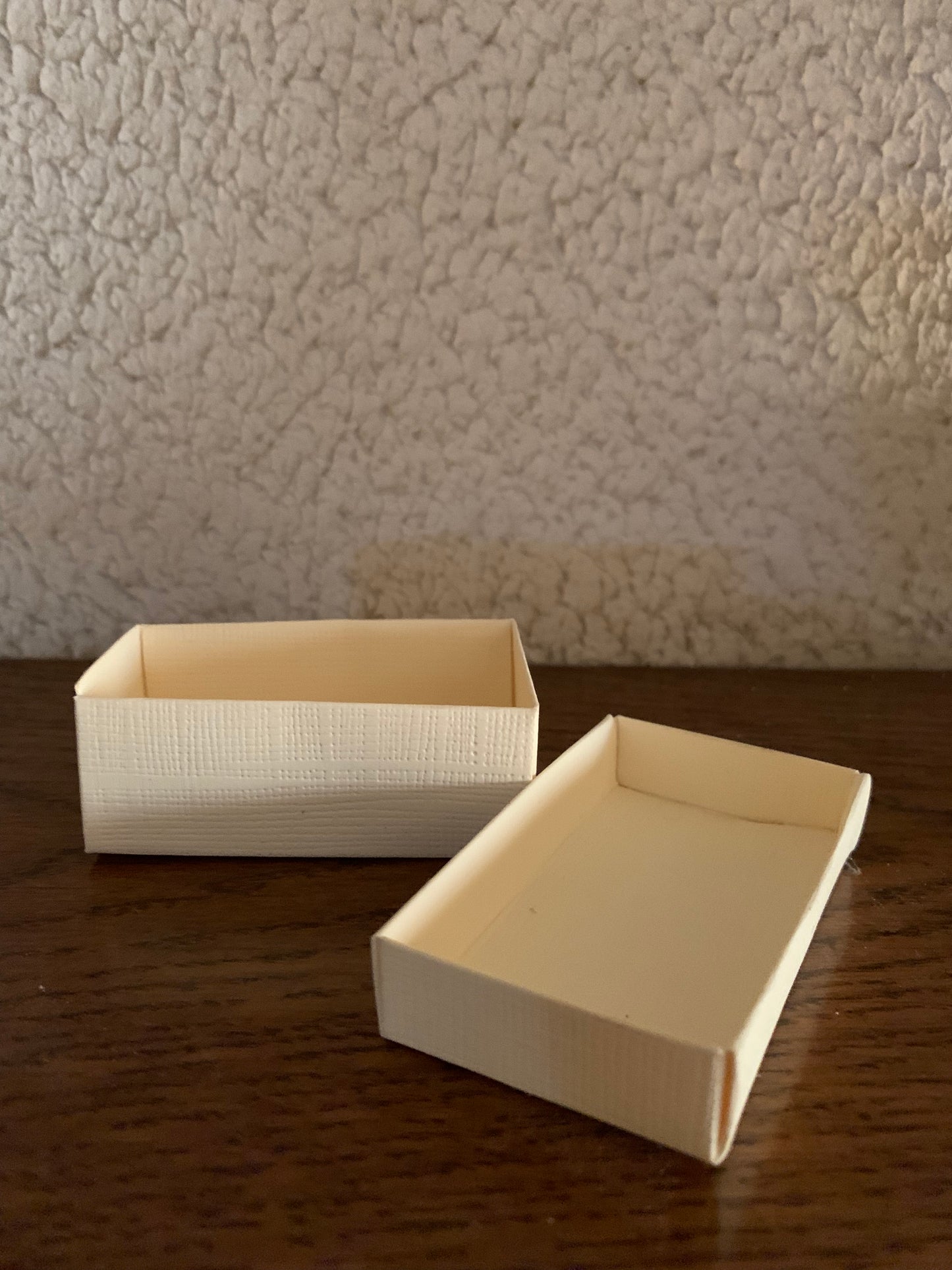 Satin Ivory Box with Lid