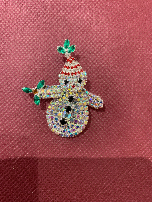 Rhinestone Holiday Pins