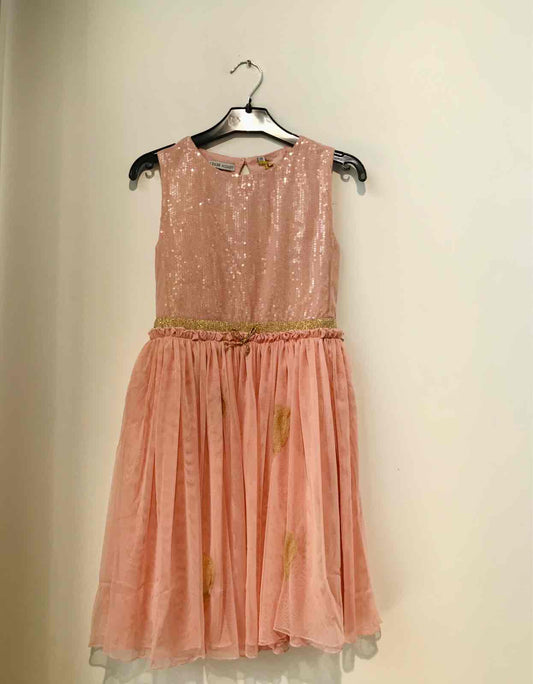 Peach Girl party dress