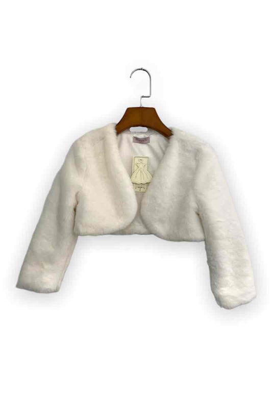 Ivory Fur  Bolero