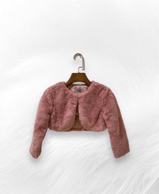 Fur Jacket Old Rose