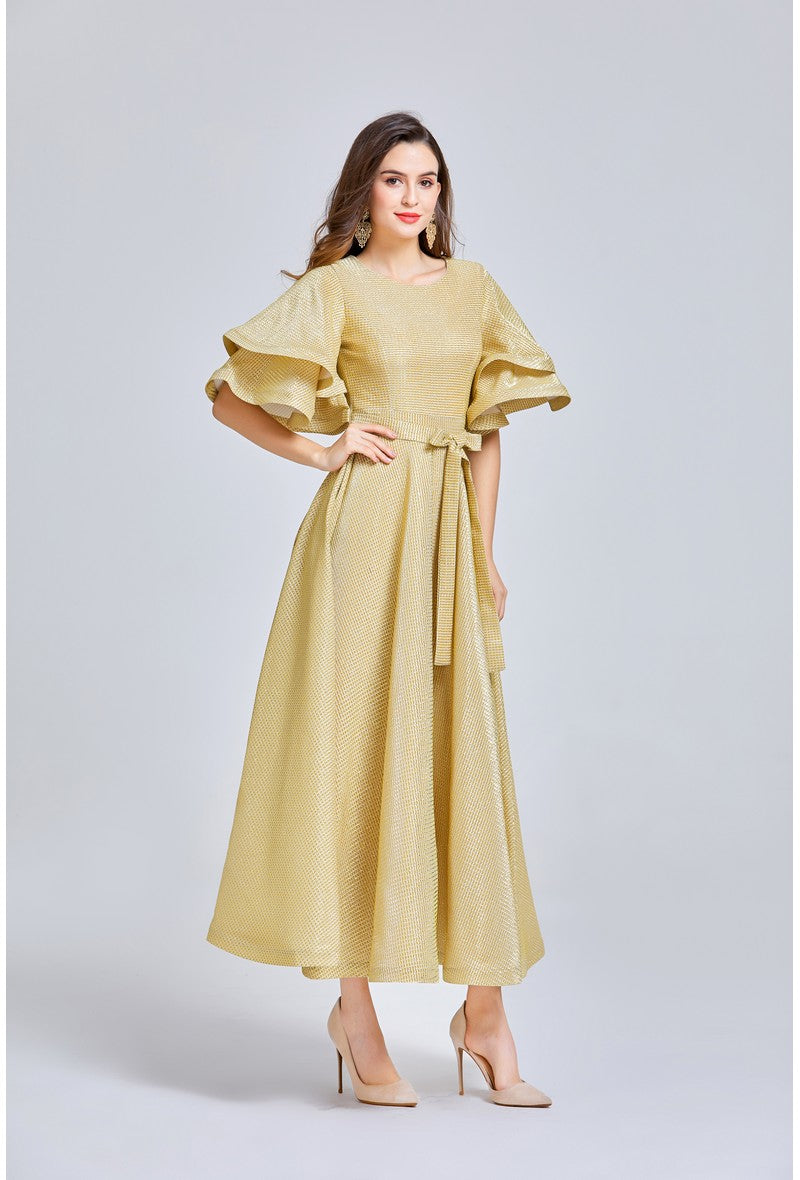 Gold Maxi Dress