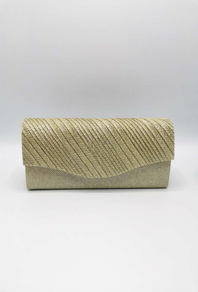 Shimer Clutch Bag