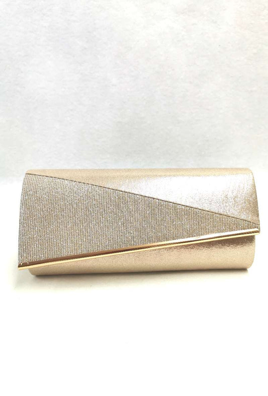 Clutch bag Comes in Gold or Silver