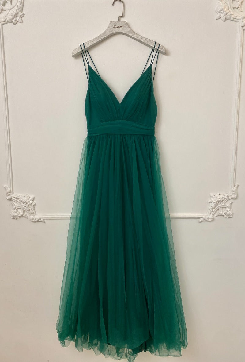 Spaghetti Straps Tulle Bridesmaid dress