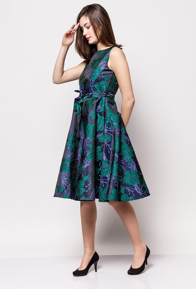 Jacquard  cocktail dress